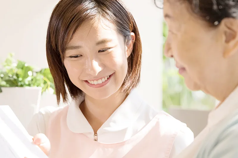 訪問看護の一コマ